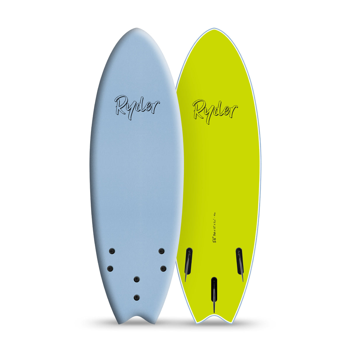 Ryder Fish Series | 5ft6in Soft Surfboard - Package Deal