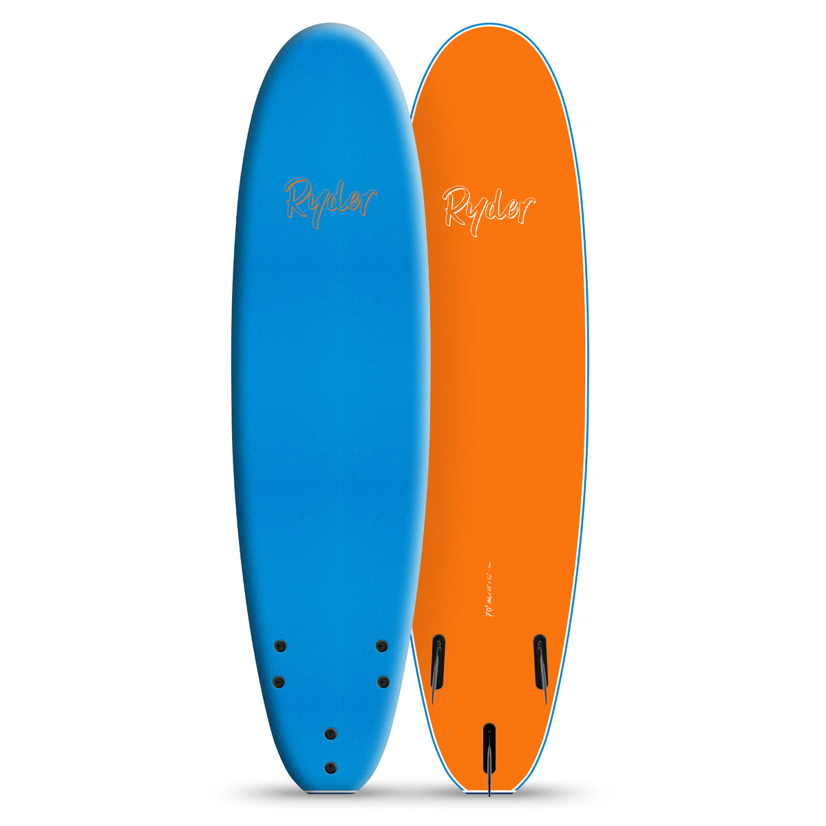 Ryder Mal Series | 7ft  Soft Surfboard - Az Blue