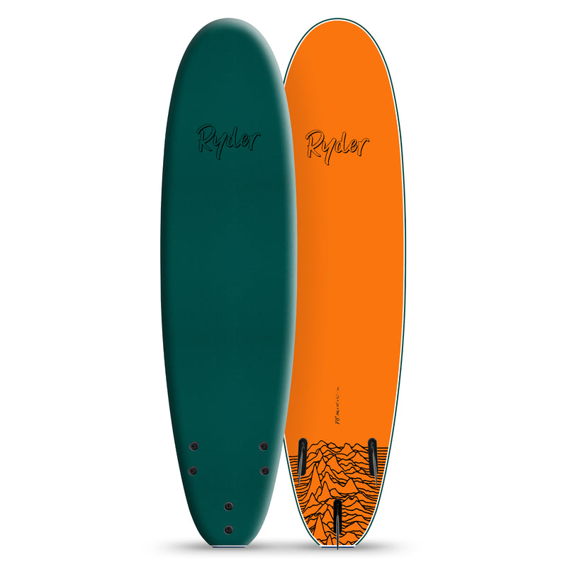 Mal Series | 7ft Soft Surfboard - Mallard Green
