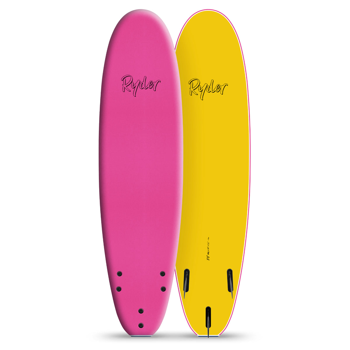 Ryder Mal Series | 7ft Soft Surfboard - Pink