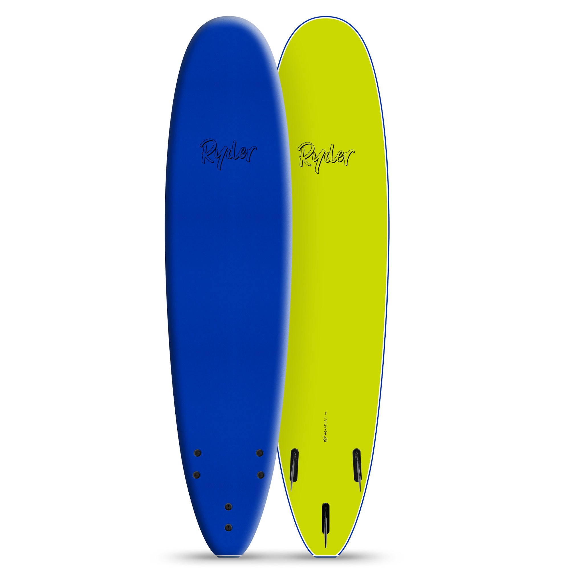 Ryder Mal Series | 9ft Soft Surfboard - Navy Blue – Ryder Surfboards