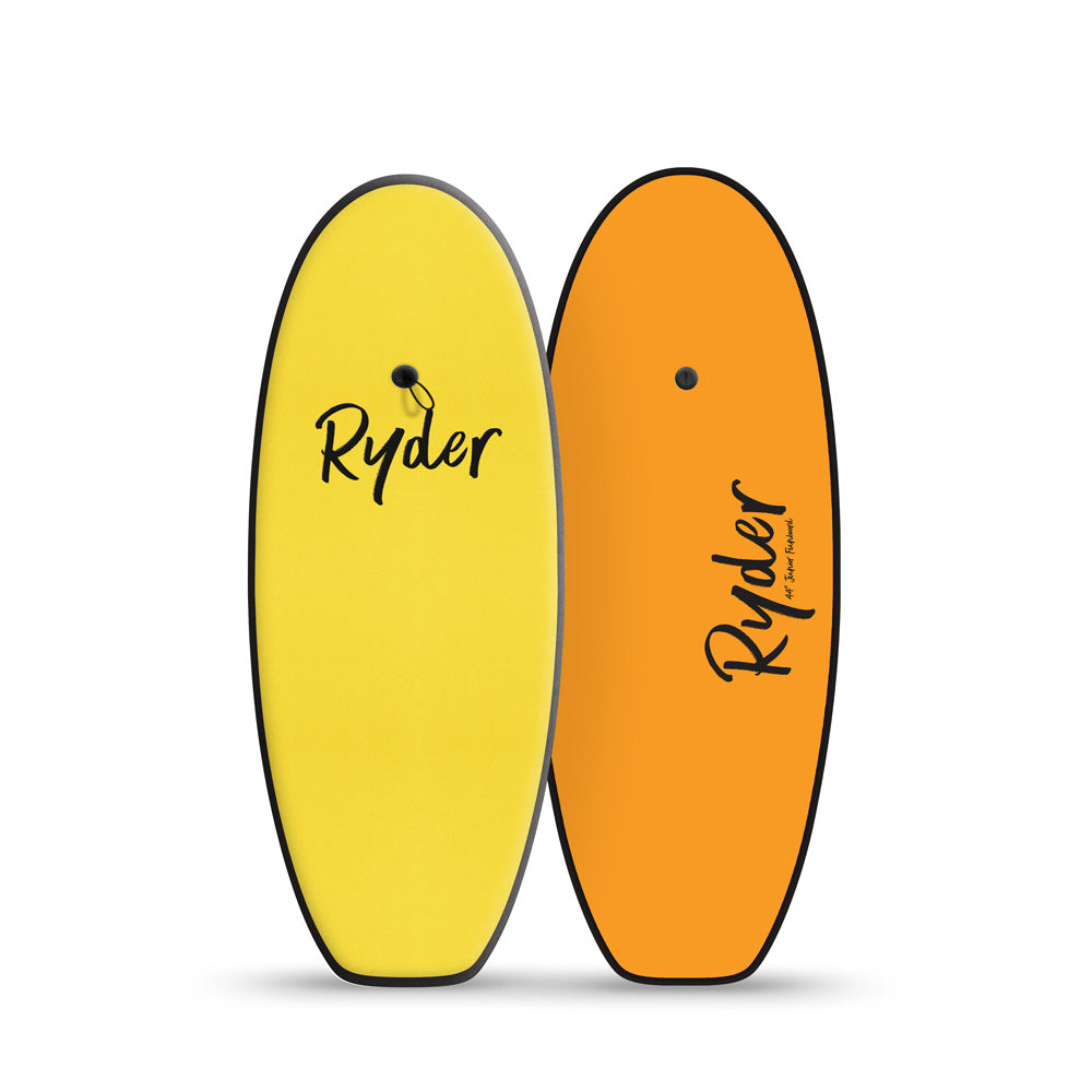 44” | Junior Funboard - Yellow - Ryder Boards