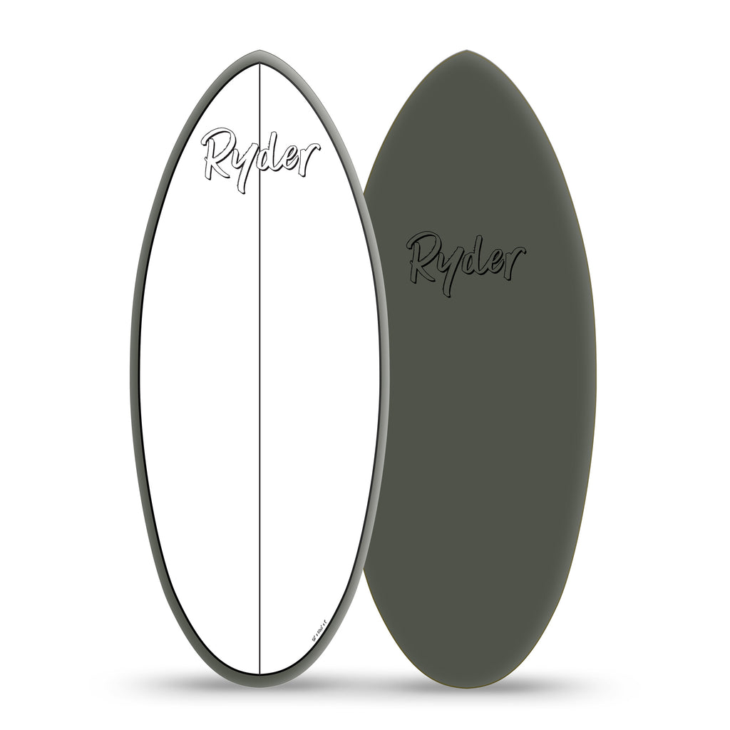 Ryder Epoxy Skimboard - Dark Olive
